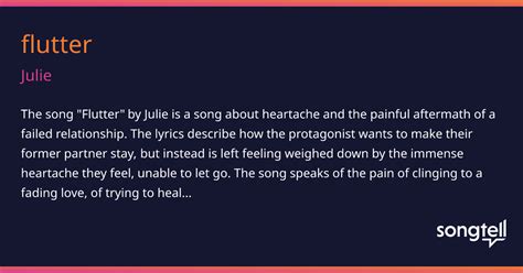 julie rym|julie – flutter Lyrics